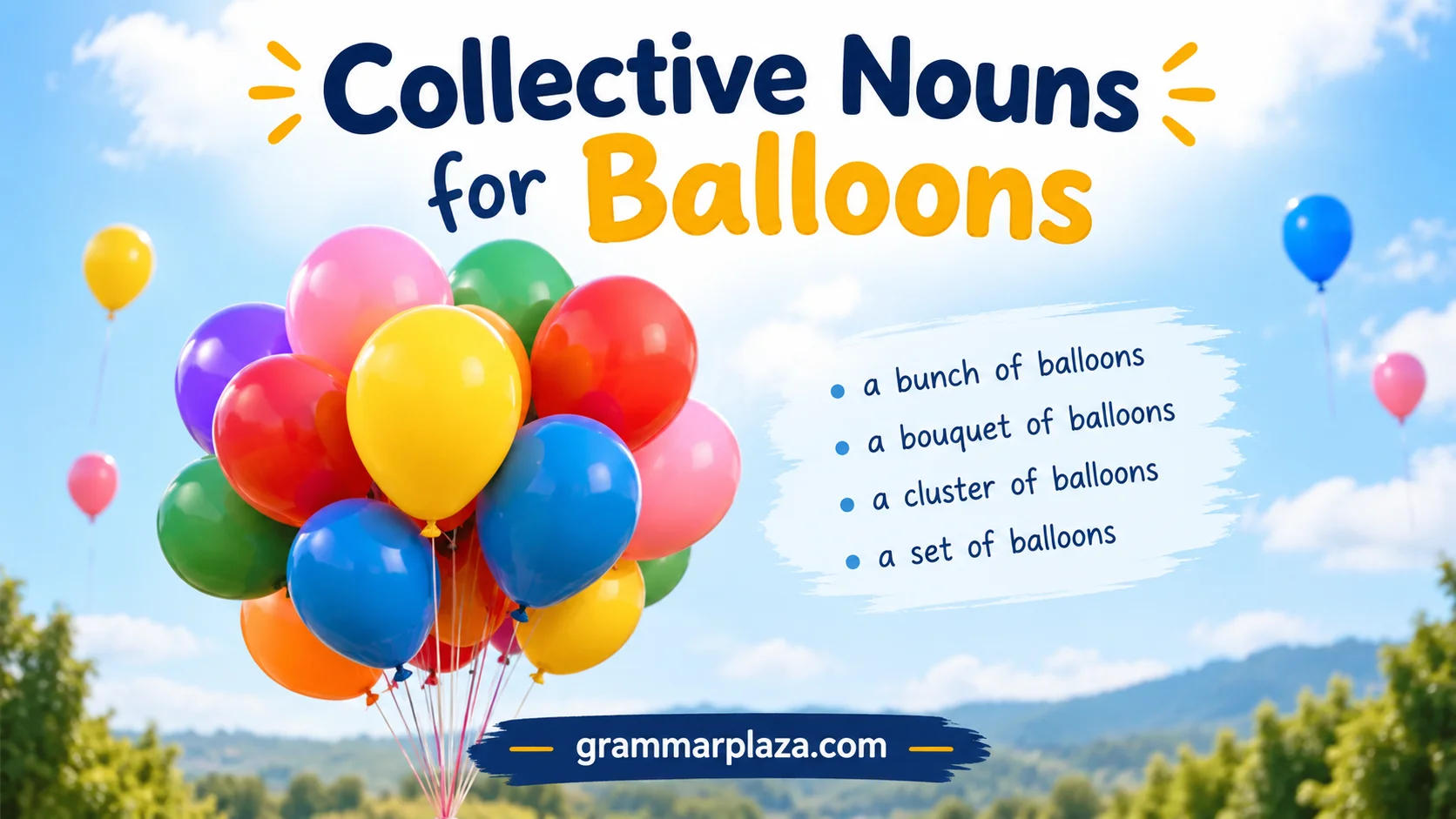 Collective Nouns for Balloons