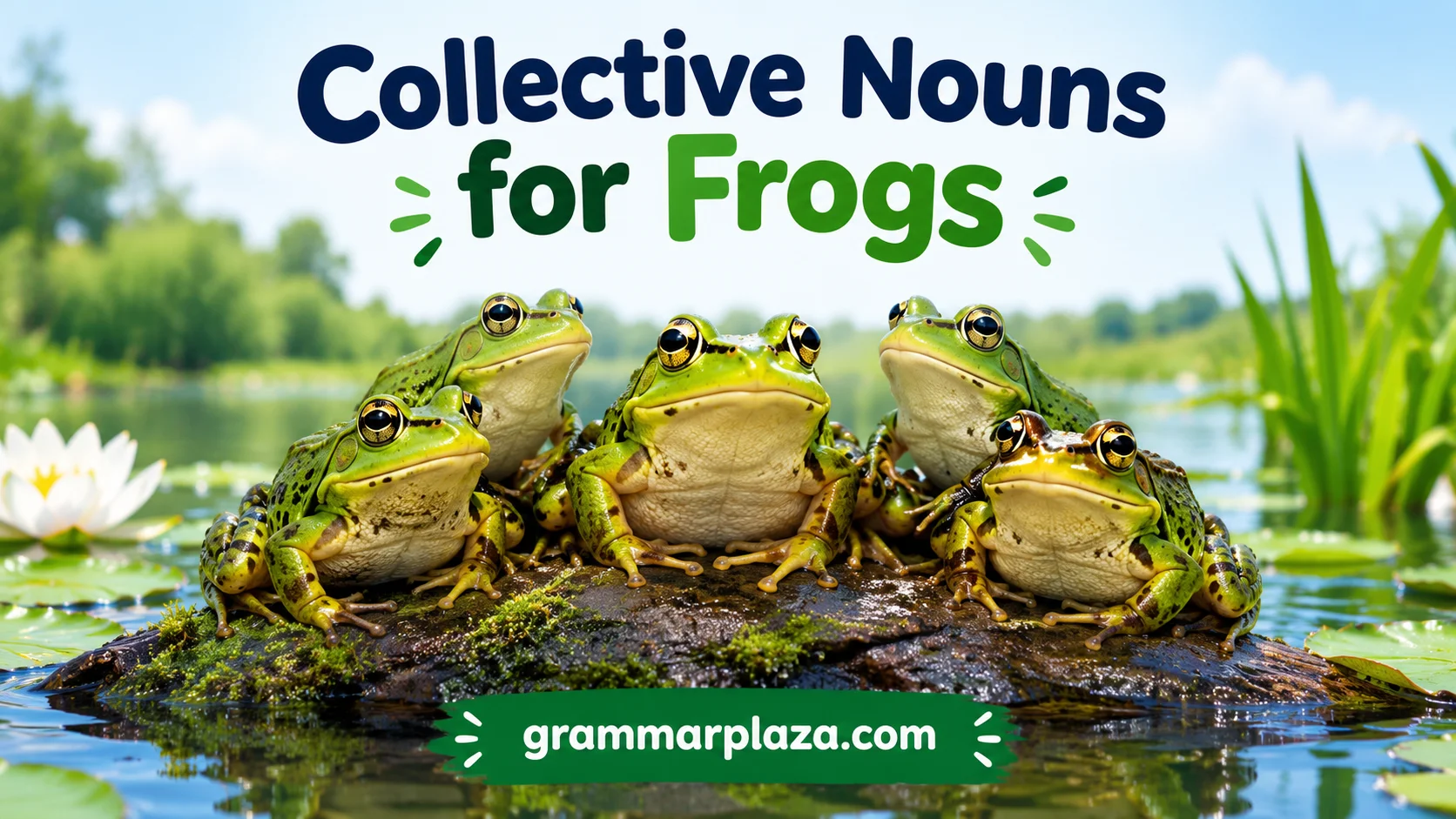 Collective Nouns for Frogs
