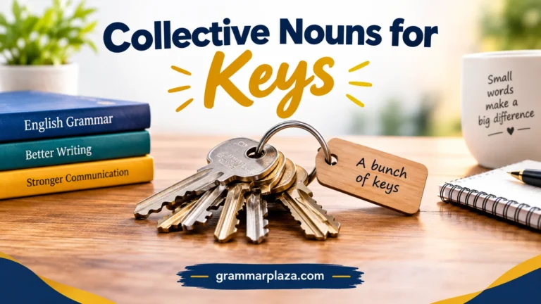 Collective Nouns for Keys