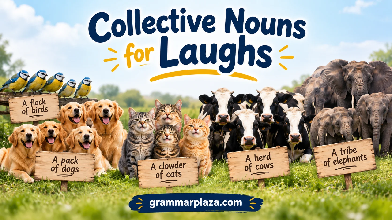 Collective Nouns for Laughs