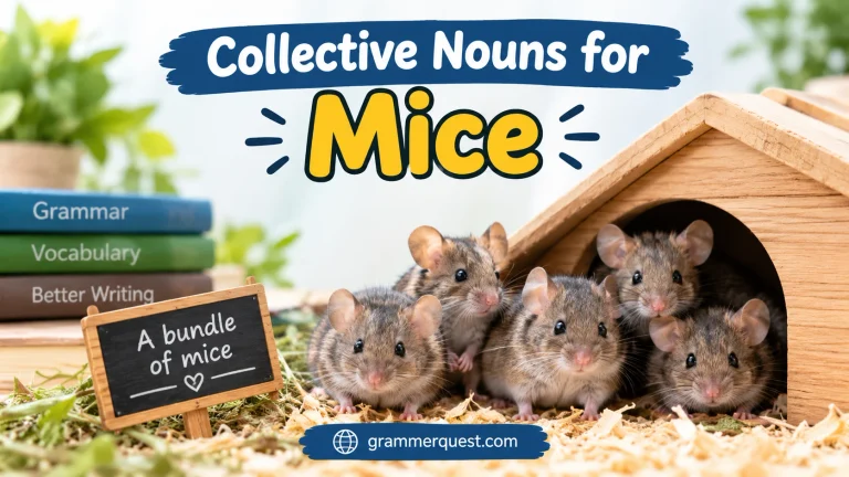 Collective Nouns for Mice