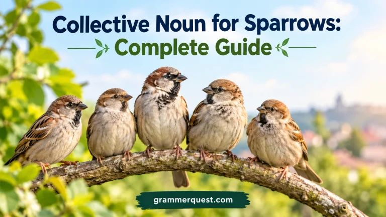 Collective Noun for Sparrows