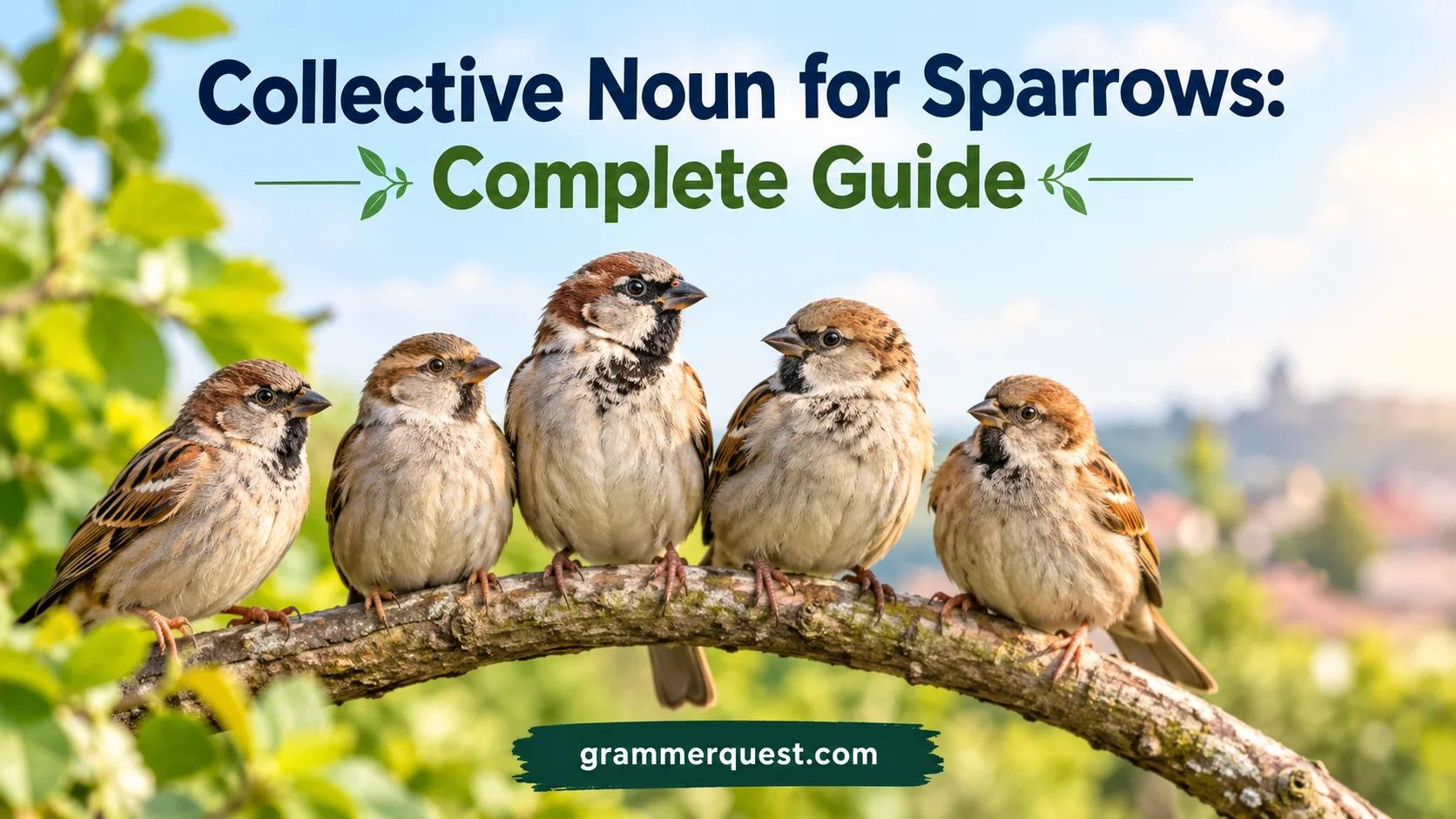 Collective Noun for Sparrows