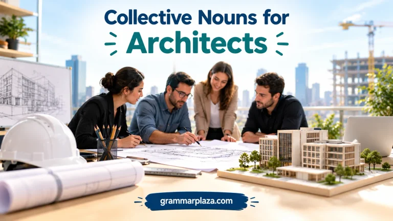 Collective Nouns for Architects