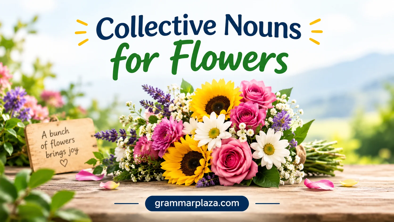 Collective Nouns for Flowers