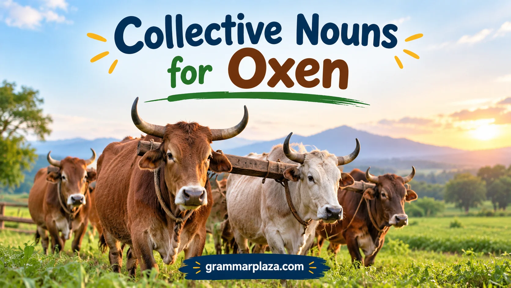 Collective Nouns for Oxen