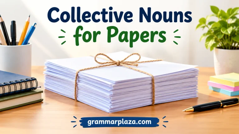 Collective Nouns for Papers