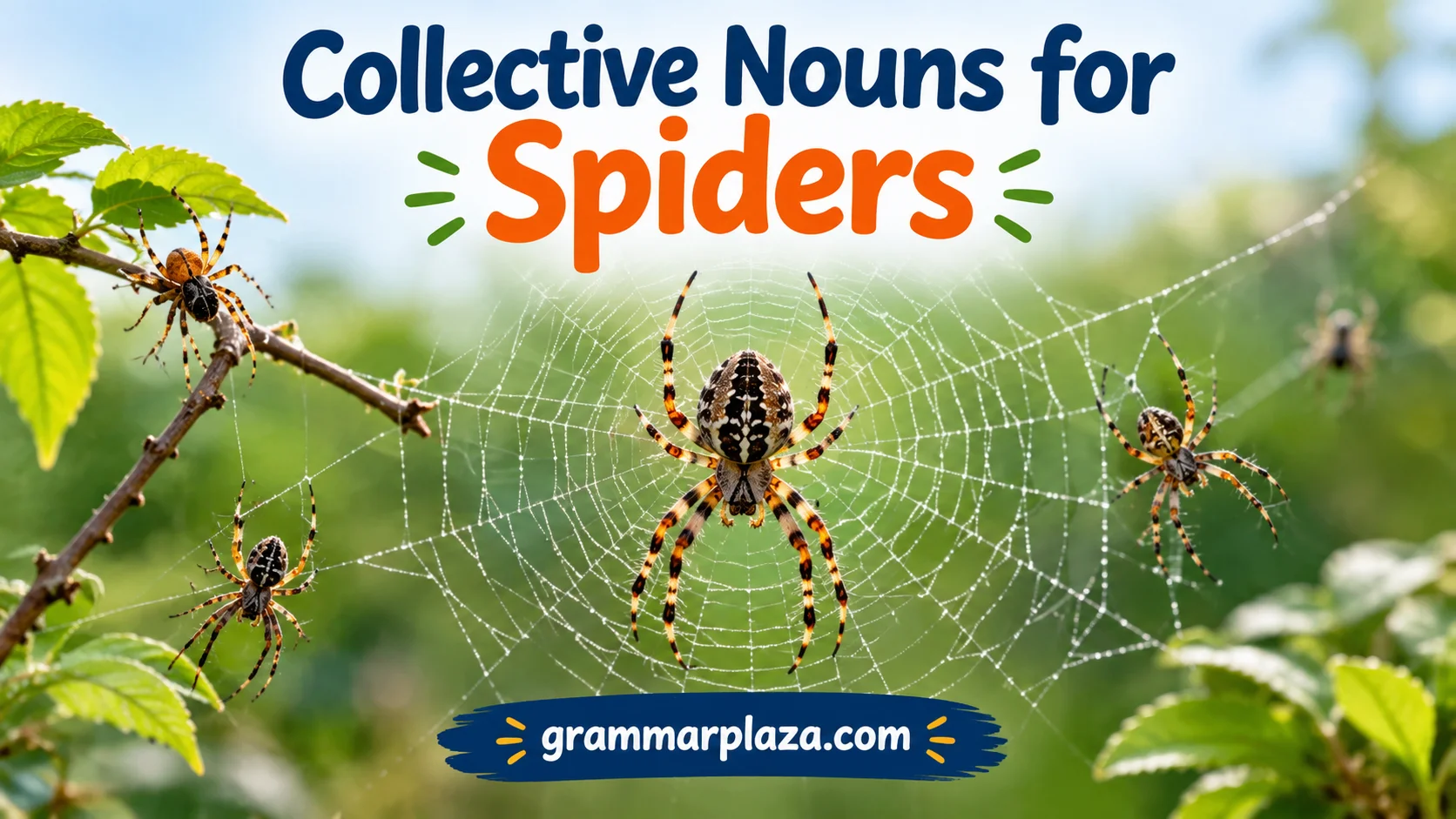 Collective Nouns for Spiders